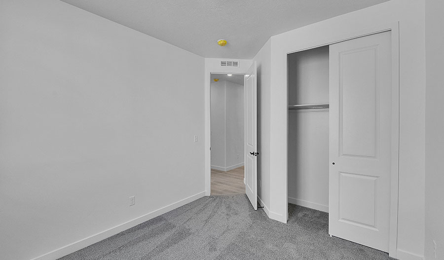 Bedroom of the Dearborn floor plan