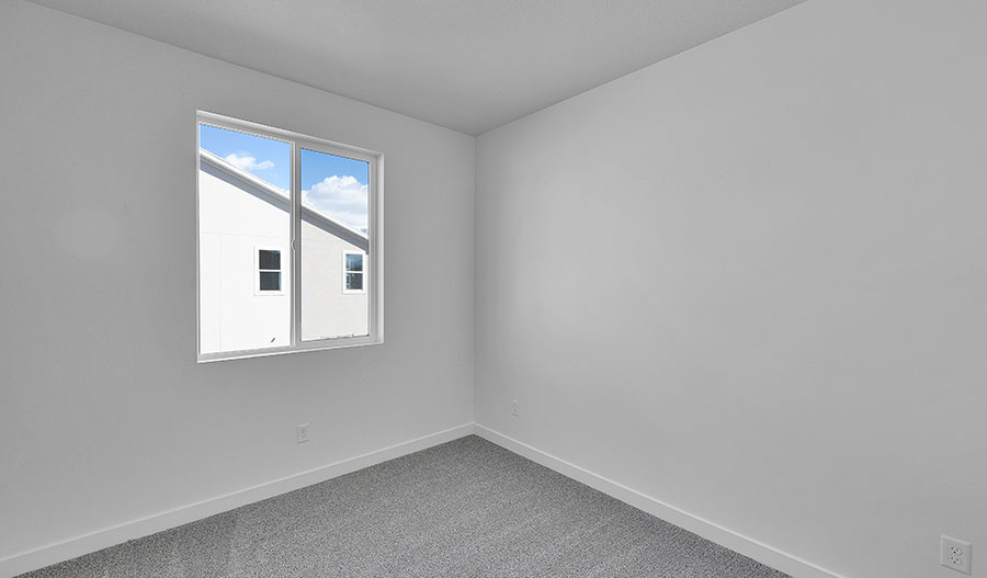 Bedroom of the Dearborn floor plan