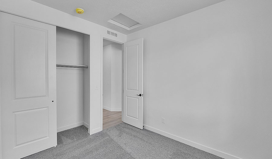 Bedroom of the Dearborn floor plan