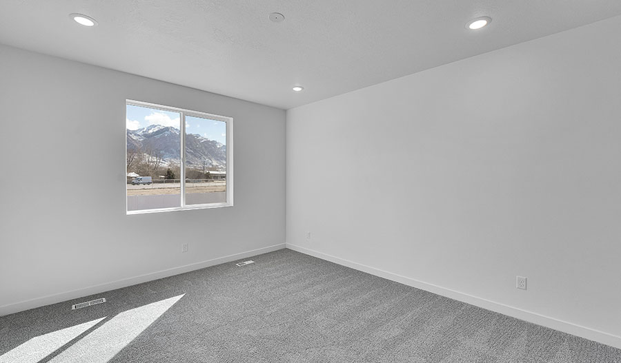 Bedroom of the Dearborn floor plan