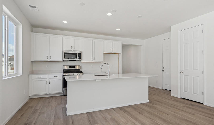 Kitchen of the Alexandrite floor plan