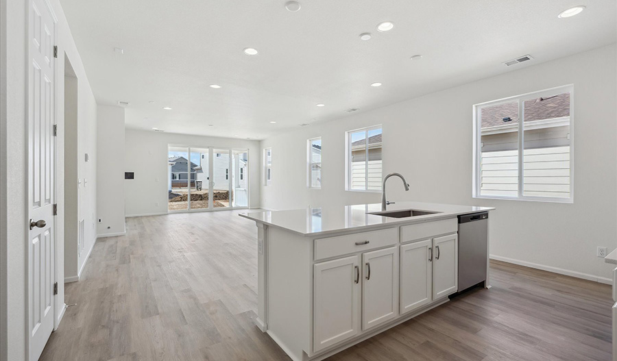 Kitchen of the Alexandrite floor plan