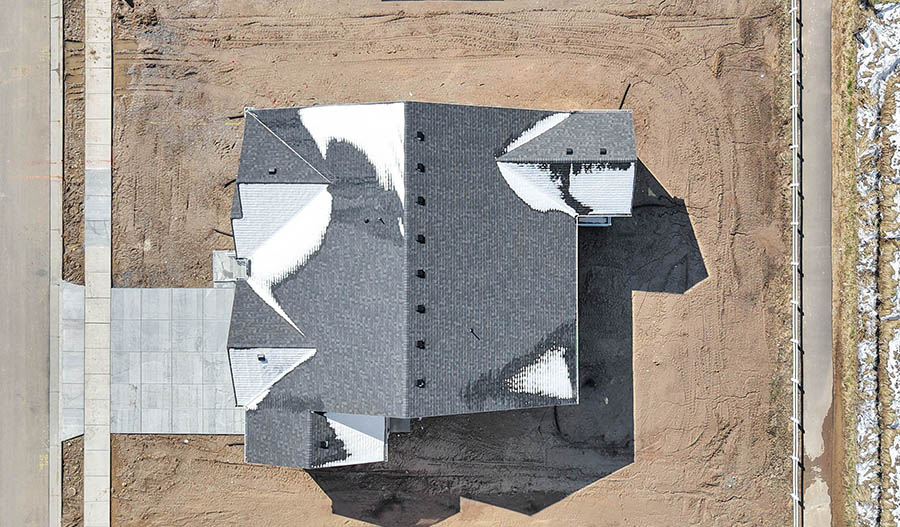 Rear Exterior of the DanielII floor plan