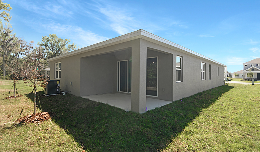 Rear Exterior of the Slate floor plan