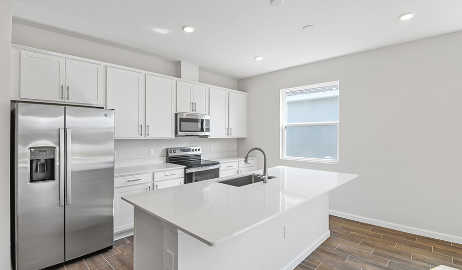 Kitchen of the Rosemary floor plan