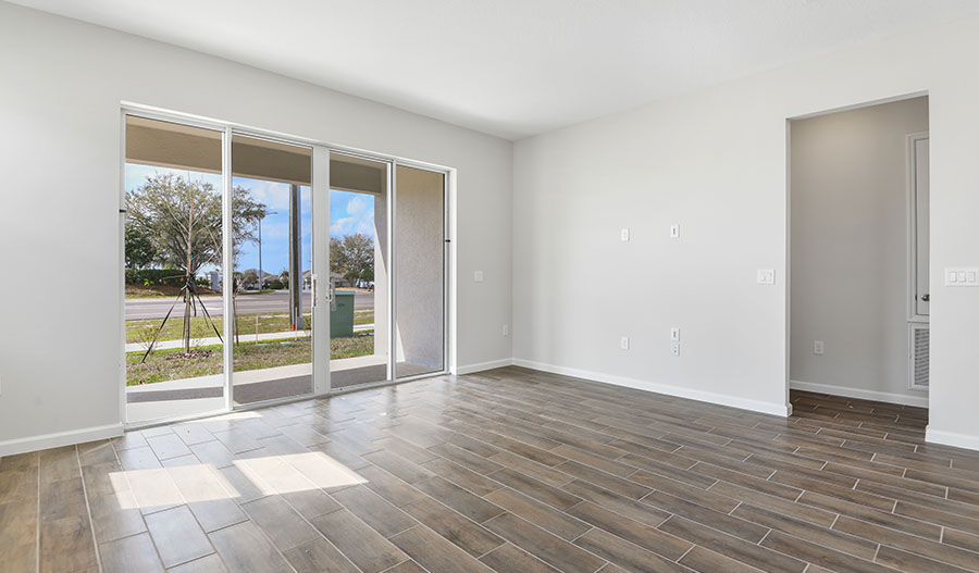Great Room of the Rosemary floor plan