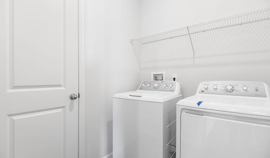 Laundry Room of the Rosemary floor plan