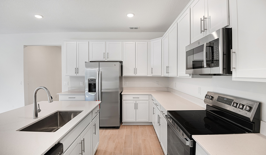 Kitchen of the Slate floor plan