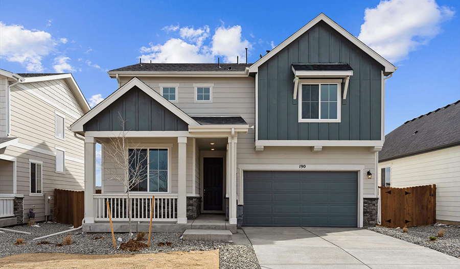 Exterior of the Moonstone floor plan