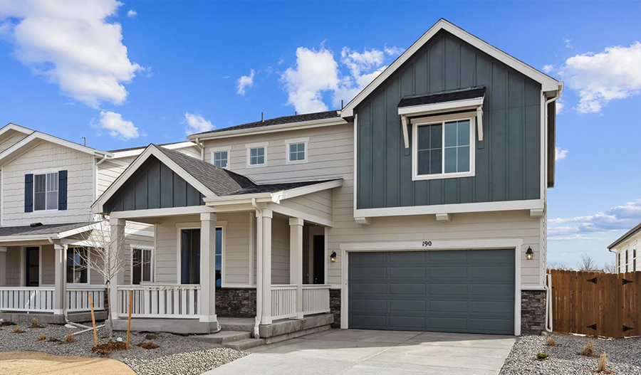 Exterior of the Moonstone floor plan