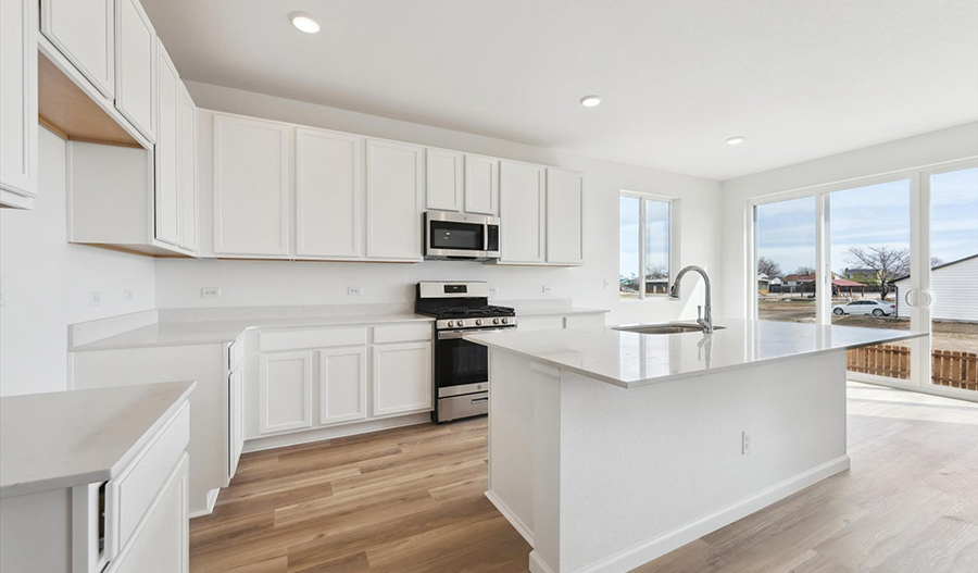 Kitchen of the Moonstone floor plan