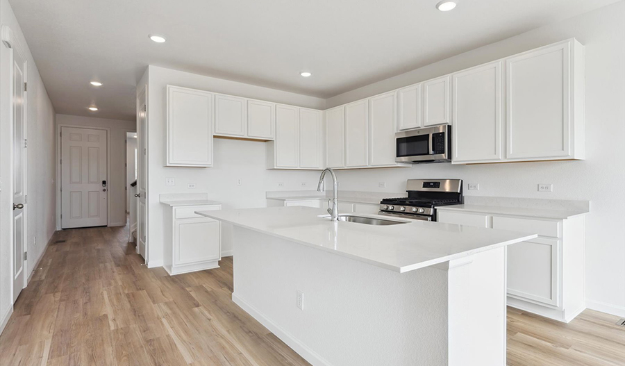 Kitchen of the Moonstone floor plan