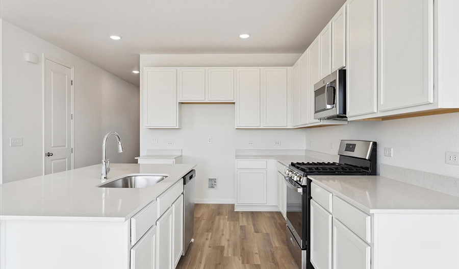 Kitchen of the Moonstone floor plan