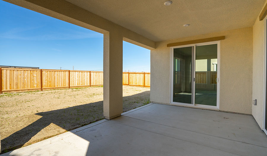 Patio of the Hemingway floor plan