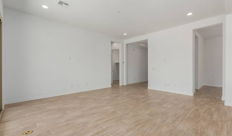 Great Room of the Townsend floor plan