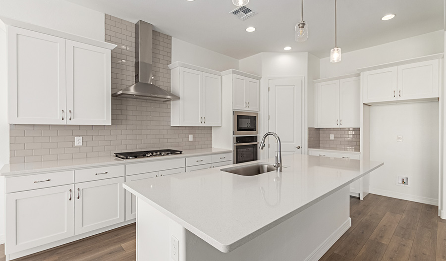 Kitchen of the Townsend floor plan