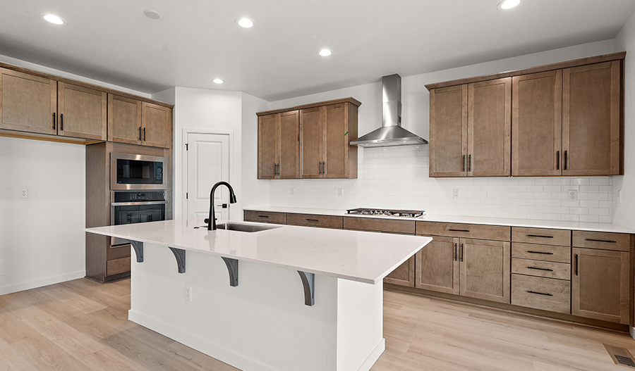 Kitchen of the Leah floor plan