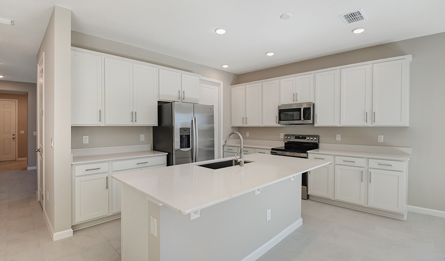 Kitchen of the Copper floor plan