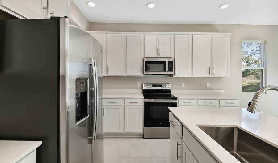 Kitchen of the Copper floor plan