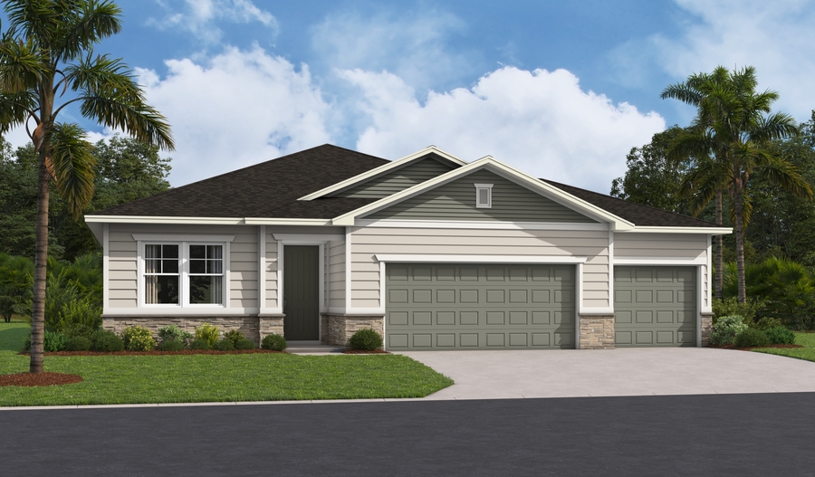 Elevation L of the Slate floor plan