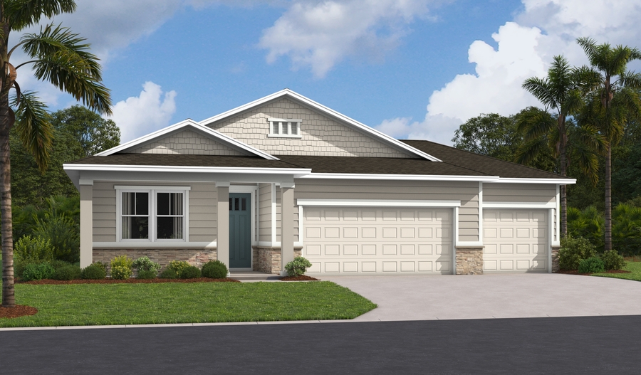 Elevation M of the Slate floor plan