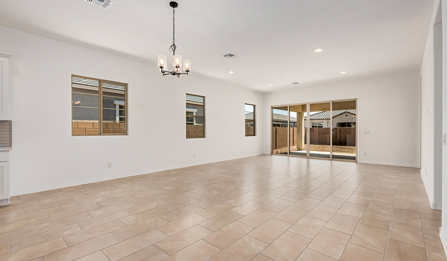 Dining Area of the Raleigh floor plan