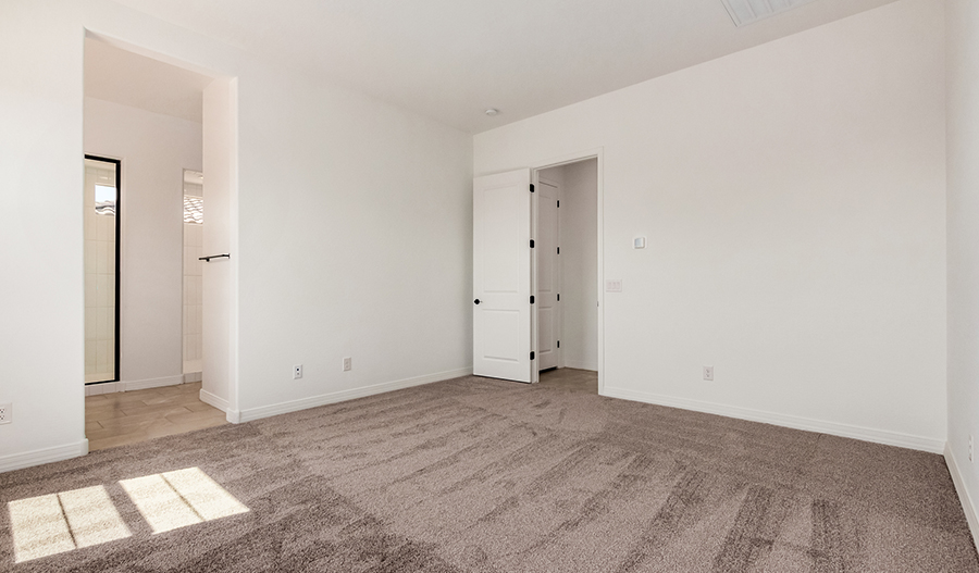 Bedroom of the Raleigh floor plan