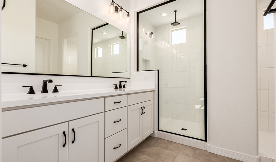 Bathroom of the Raleigh floor plan