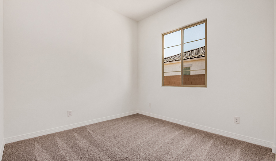 Bedroom of the Raleigh floor plan