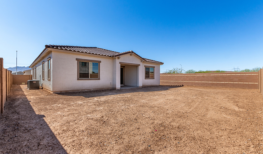 Rear Exterior of the Celeste floor plan