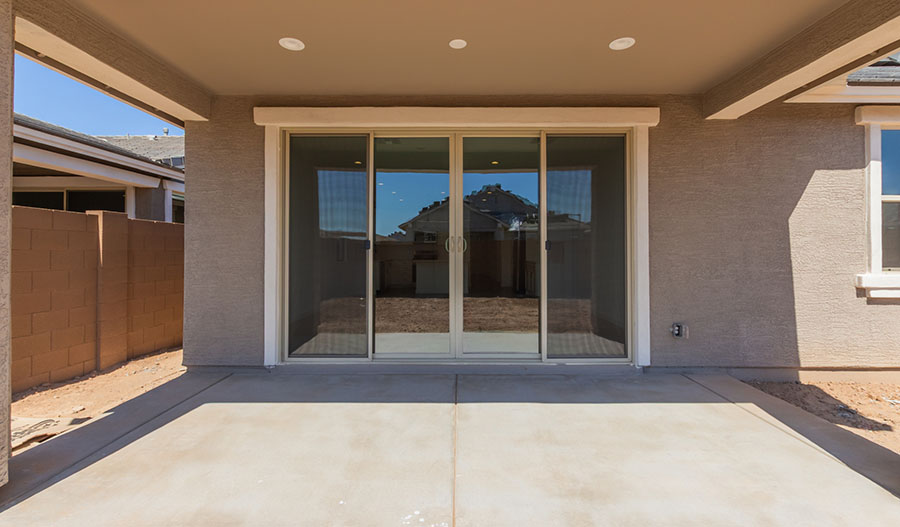 Patio of the Peridot floor plan