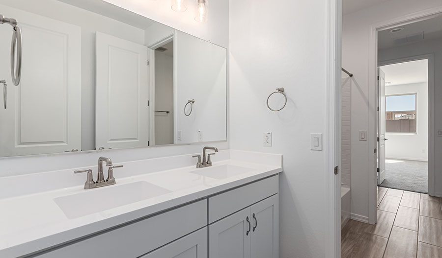 Bathroom of the Sunstone floor plan