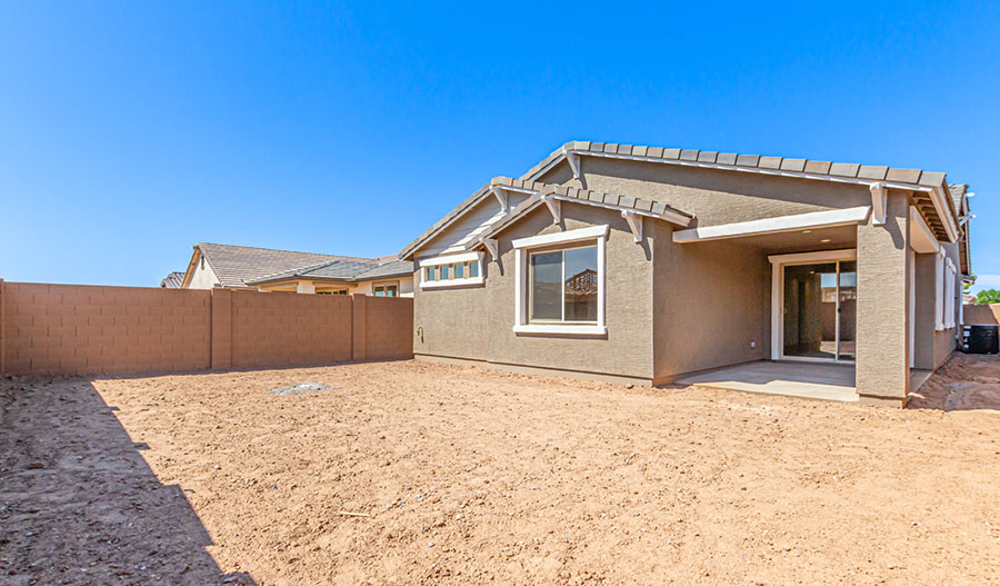 Rear Exterior of the Sunstone floor plan