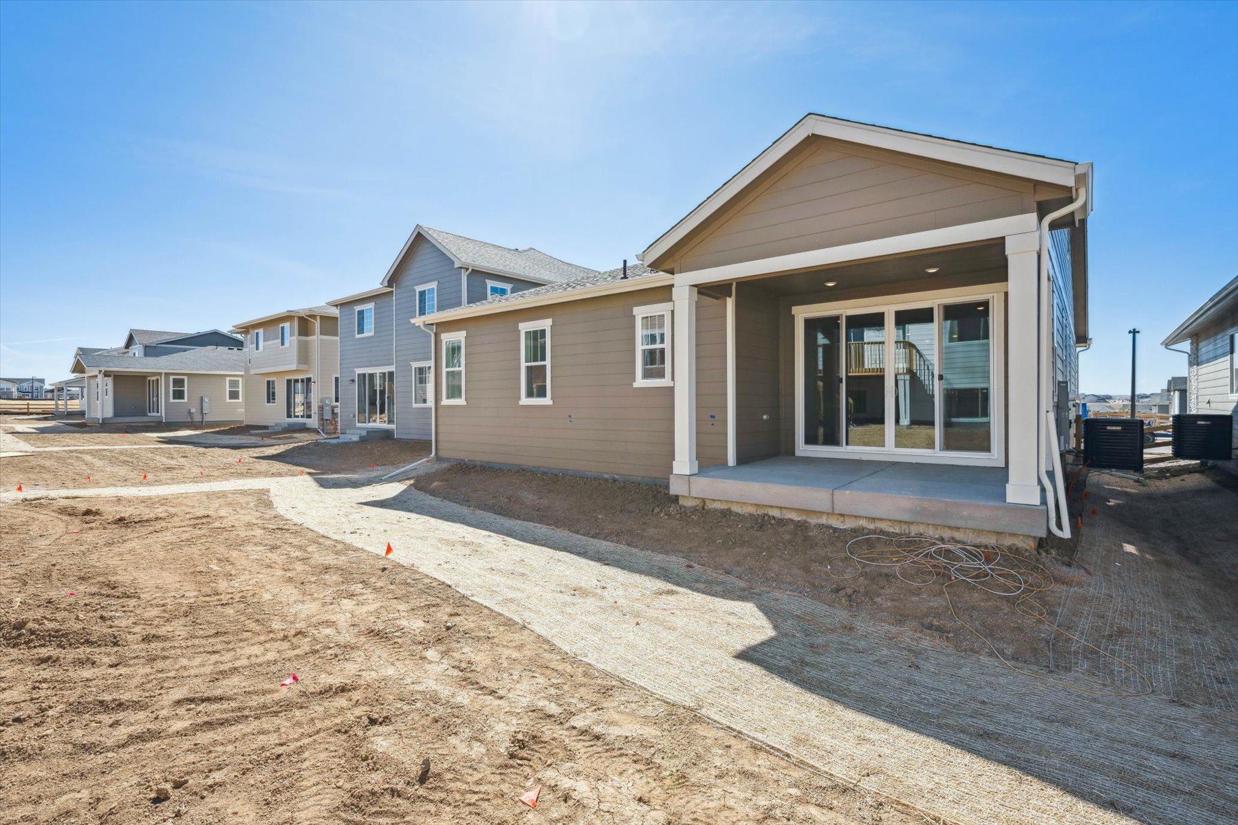 Rear Exterior of the Alexandrite floor plan