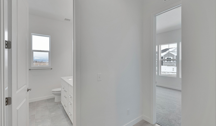 Hallway of the Powell floor plan
