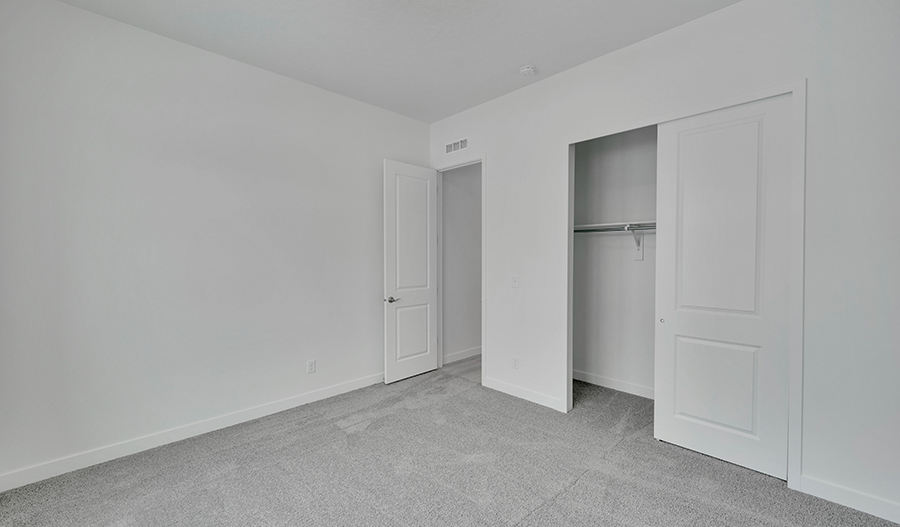 Bedroom of the Powell floor plan