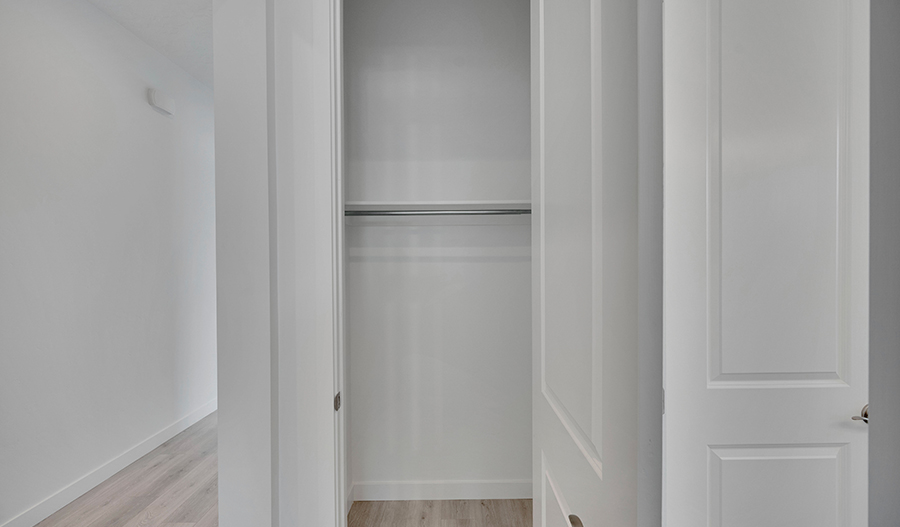 Closet of the Powell floor plan