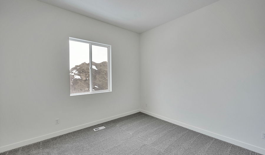 Bedroom of the Powell floor plan