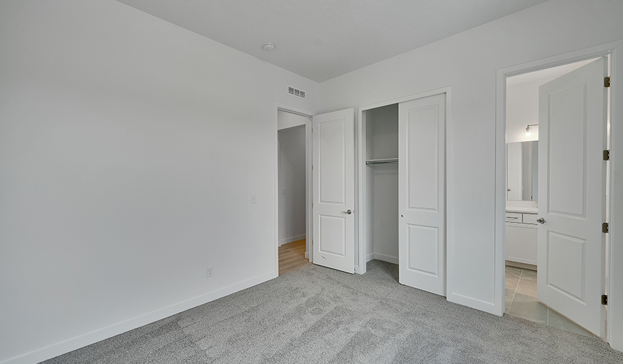 Bedroom of the Powell floor plan
