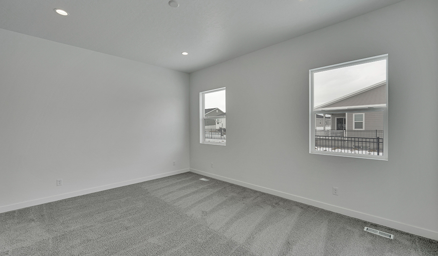 Bedroom of the Powell floor plan
