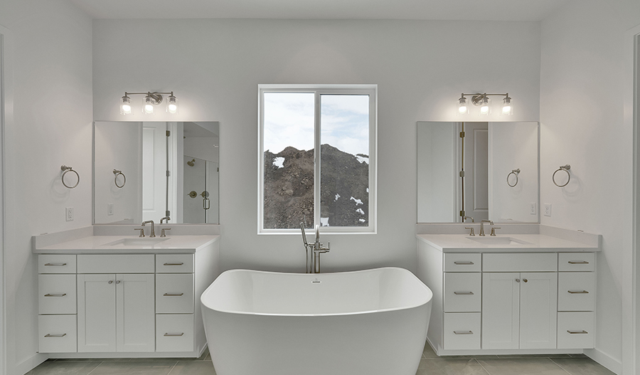 Bathroom of the Powell floor plan