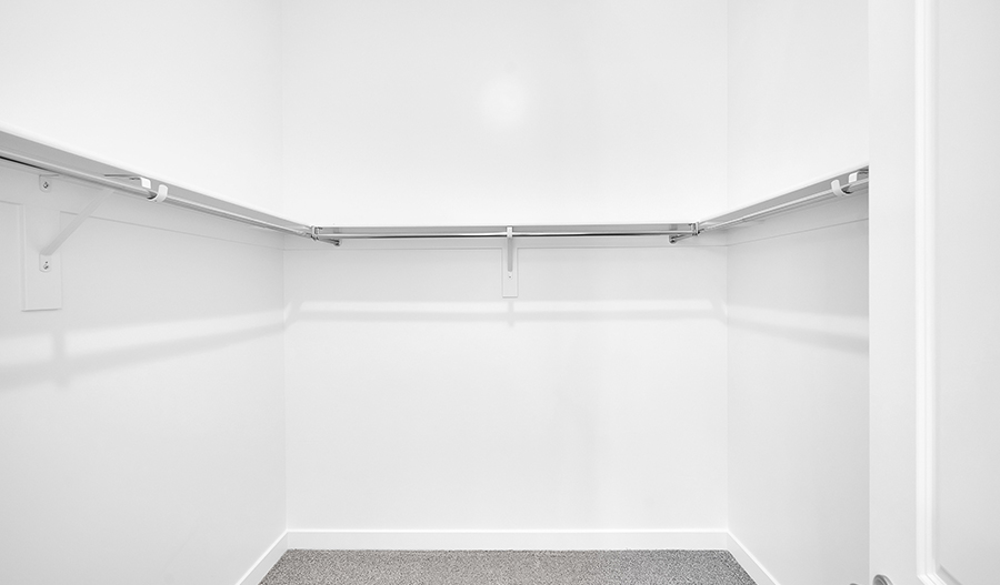 Closet of the Powell floor plan