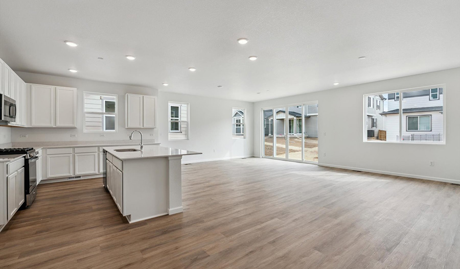 Dining Area of the Agate floor plan