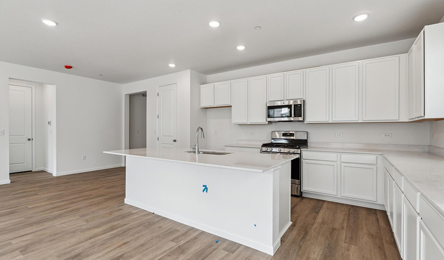 Kitchen of the Agate floor plan