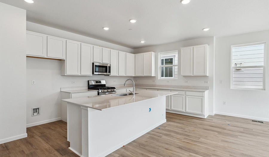 Kitchen of the Agate floor plan