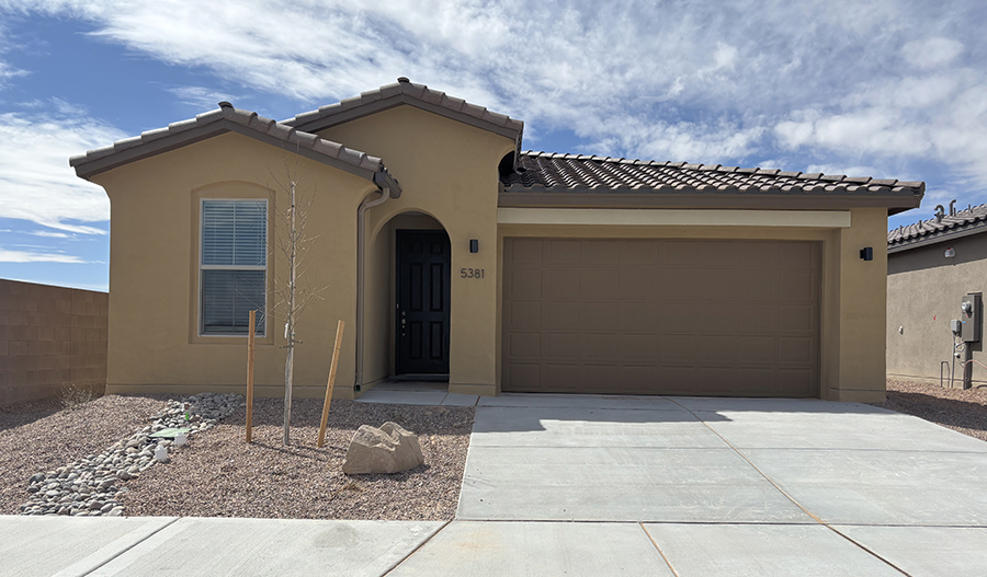 Exterior of the Sapphire floor plan