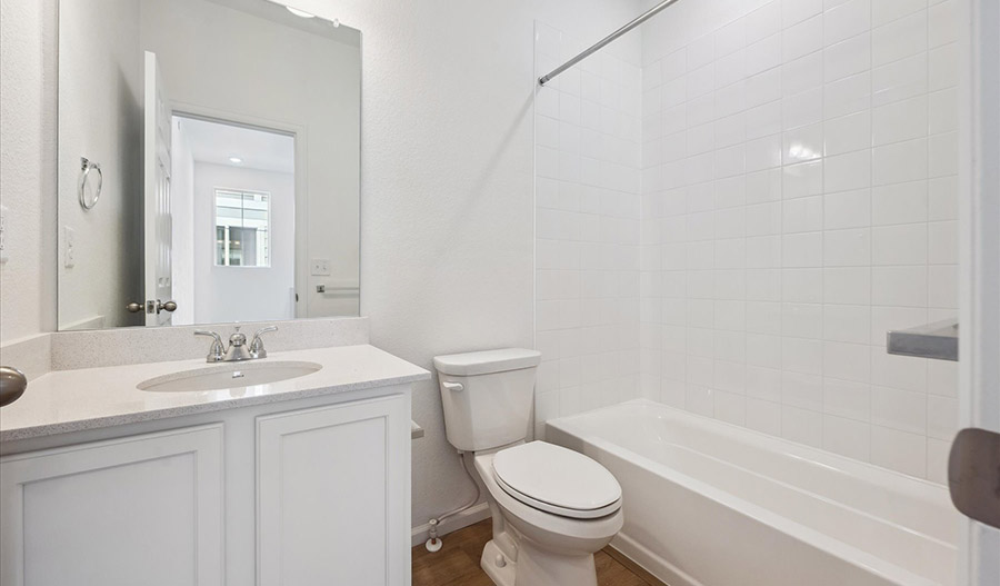 Bathroom of the Boston floor plan