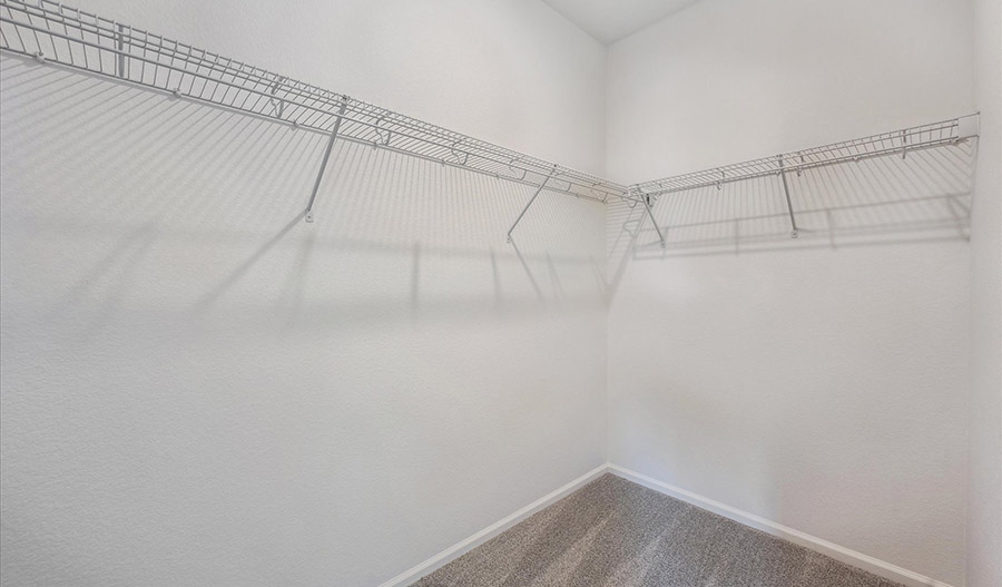 Closet of the Boston floor plan