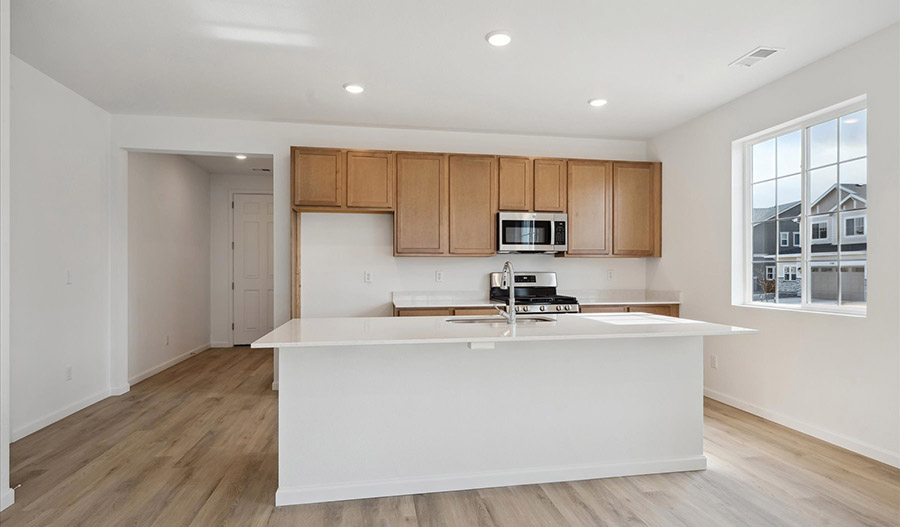 Kitchen of the Alexandrite floor plan
