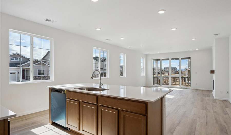 Kitchen of the Alexandrite floor plan